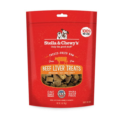 Stella & Chewy's Beef Liver Treats 3 oz. Stella & Chewy's Beef Liver Treats 3 oz.