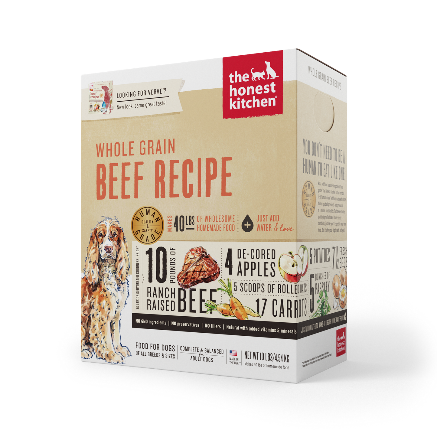 Honest Kitchen Whole Grain Beef Recipe