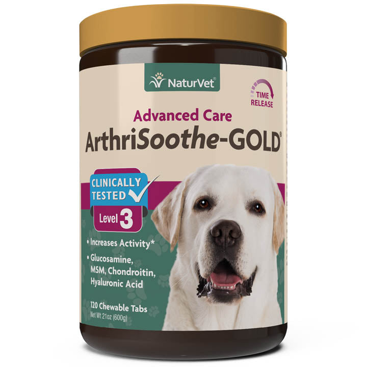 NaturVet Arthrisoothe Gold 120 ct.