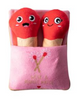 Fringe Perfect Match Small Plush Dog Toys Set of 2 Fringe Perfect Match Small Plush Dog Toys Set of 2