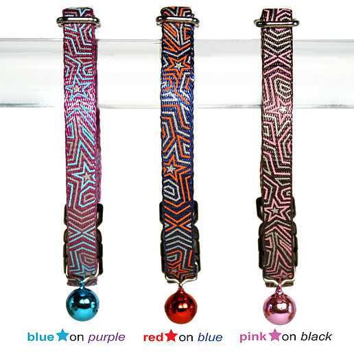 Goli Designs Star Gazer Cat Collar