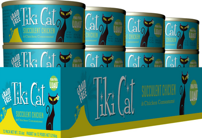Tiki Cat Luau Succulent Chicken in Chicken Consomme Tiki Cat Luau Succulent Chicken in Chicken Consomme