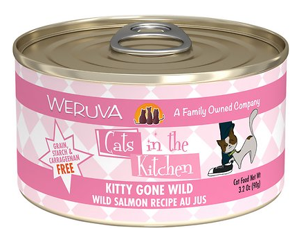 Weruva Cats in the Kitchen Kitty Gone Wild Salmon Au Jus