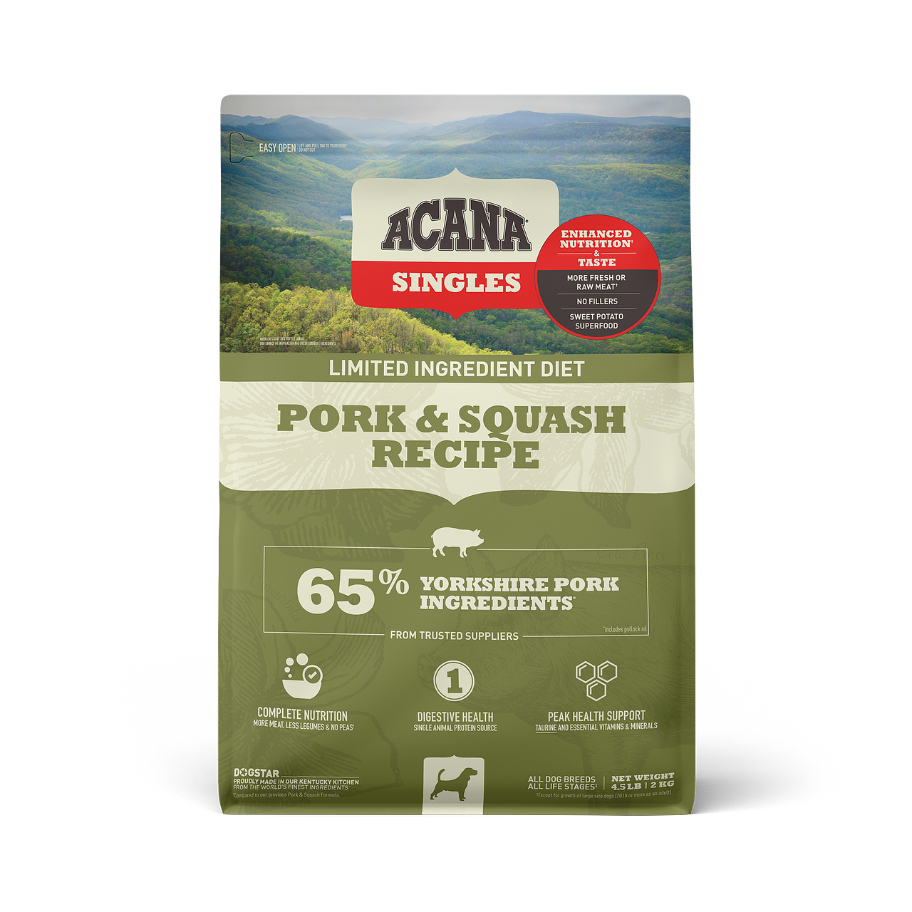 Acana Singles Pork & Squash