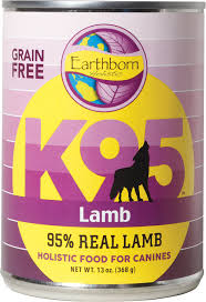 Earthborn K95 Lamb Recipe