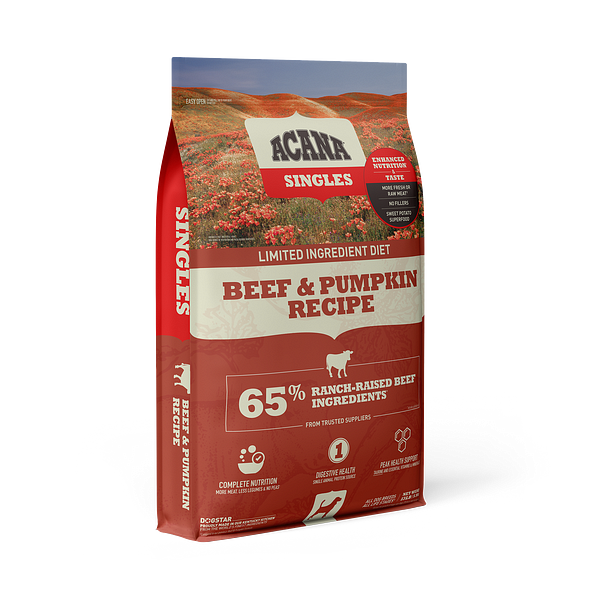 Acana Singles Beef & Pumpkin