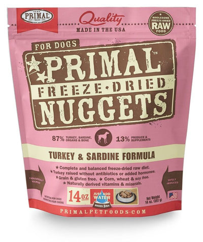 Primal Freeze-Dried Turkey & Sardine Formula Primal Freeze-Dried Turkey & Sardine Formula