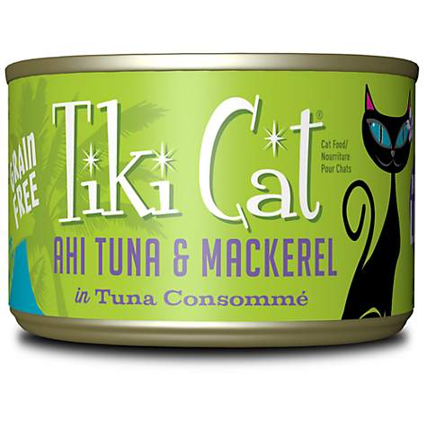 Tiki Cat Luau Ahi Tuna & Mackerel in Tuna Consomme