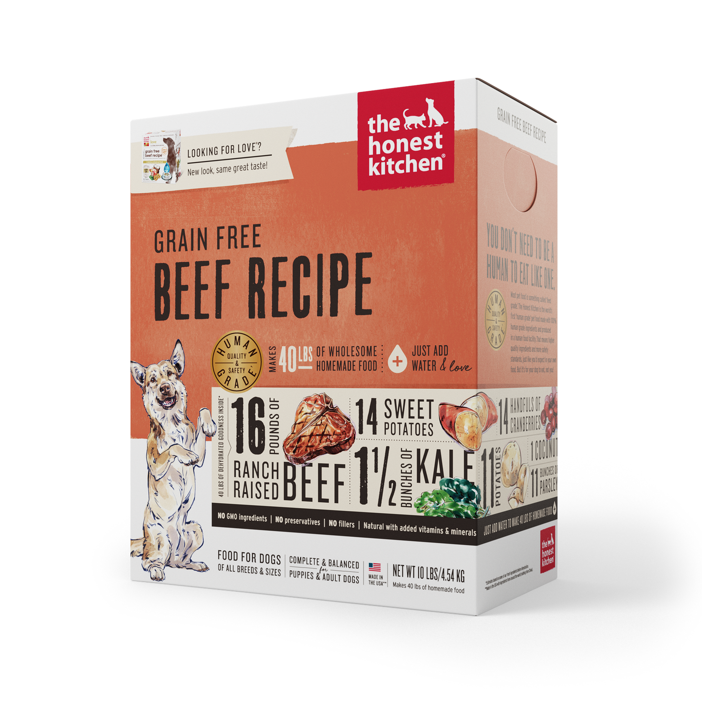 Honest Kitchen Grain Free Beef Recipe