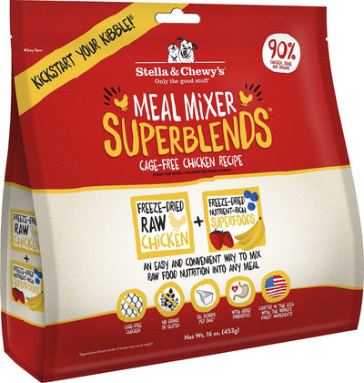 Stella & Chewy's Freeze-Dried Meal Mixers SuperBlends Chicken Recipe Stella & Chewy's Freeze-Dried Meal Mixers SuperBlends Chicken Recipe