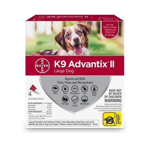 K9 Advantix II - 4 Pack