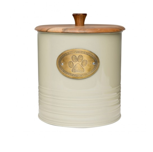 Global Amici Ruff Dog Taupe Treat Can