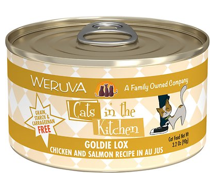 Weruva Cats in the Kitchen Goldie Lox Chicken & Salmon Au Jus
