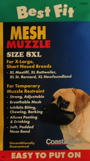 Coastal Adjustable Mesh Dog Muzzle