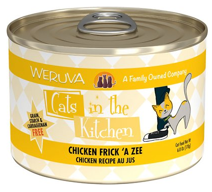 Weruva Cats in the Kitchen Chicken Frick 'A Zee Chicken Recipe