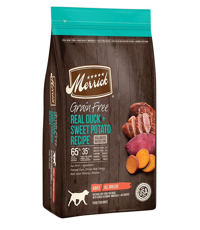 Merrick Grain-Free Real Duck & Sweet Potato Recipe