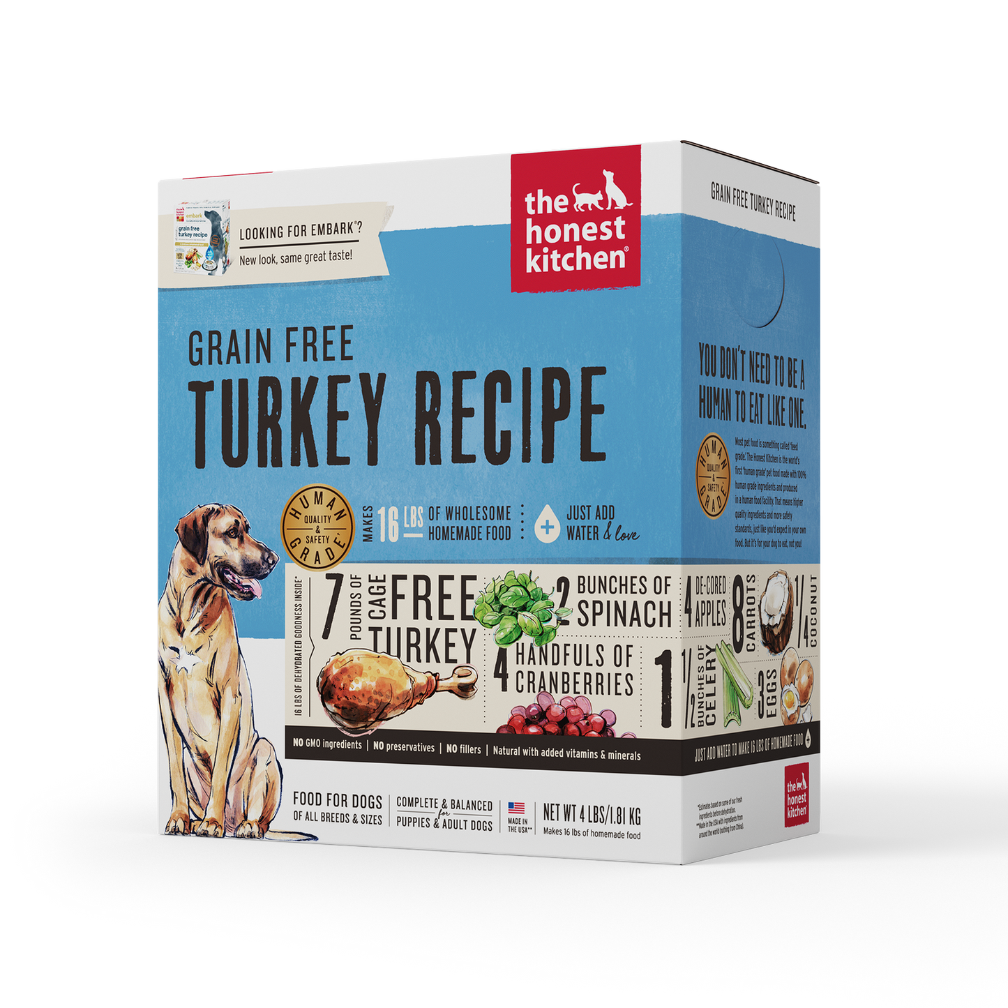 Honest Kitchen Grain-Free Turkey Recipe