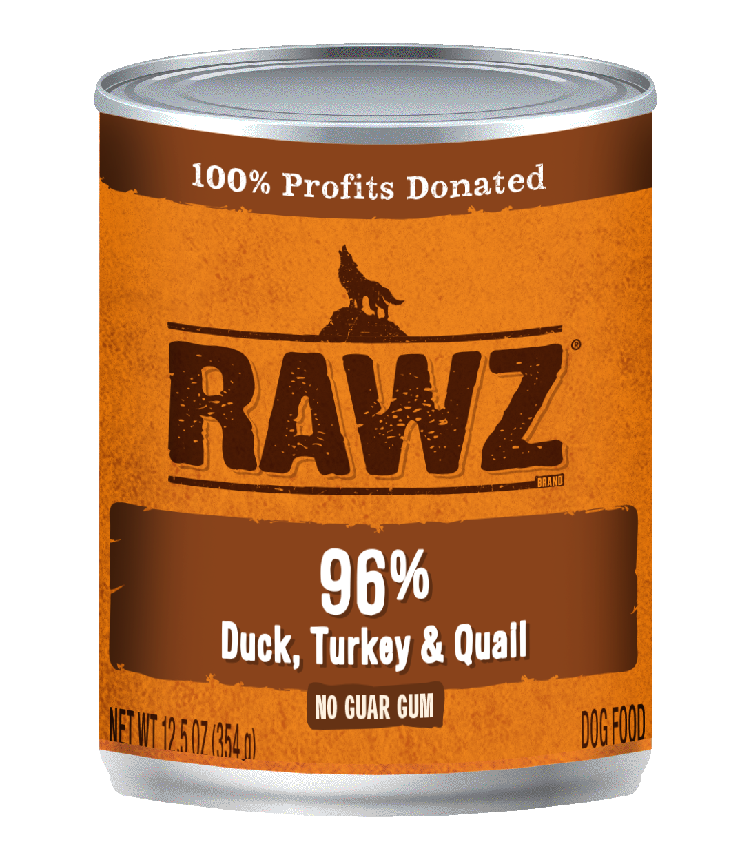 Rawz 96% Duck, Turkey & Quail