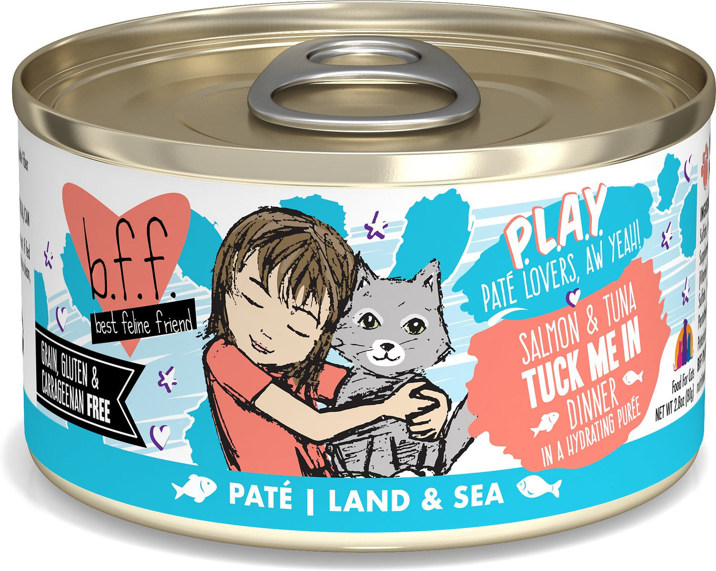Weruva BFF PLAY Tuck Me In Salmon & Tuna