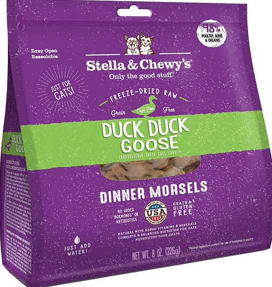 Stella & Chewy's Cat Freeze-Dried Duck Duck Goose