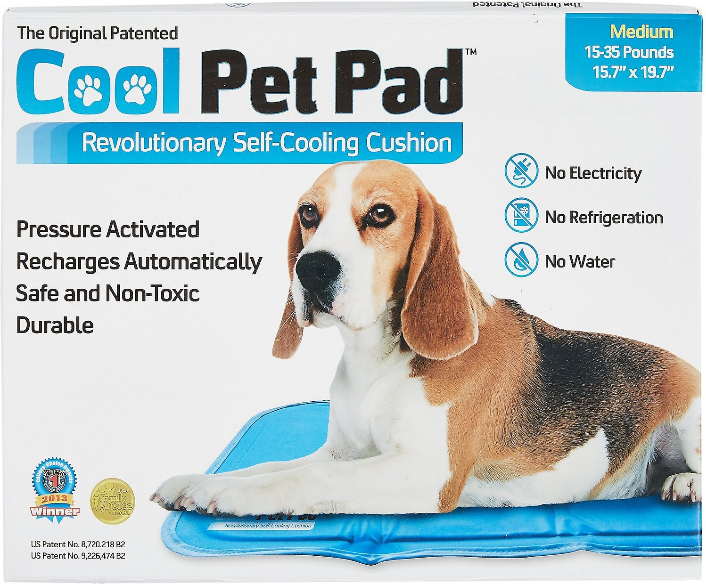 Self cooling shop pet pad