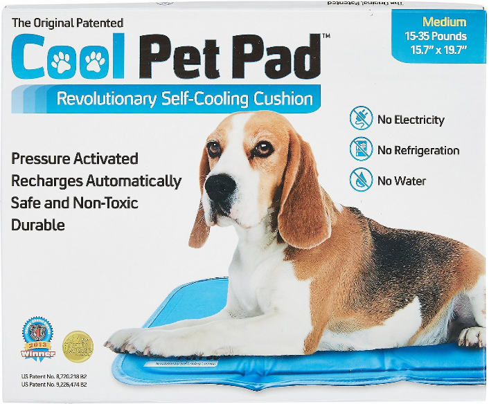 Pressure activated shop cool pet pad