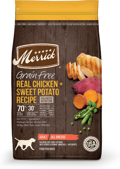 Merrick Grain-Free Real Chicken & Sweet Potato Merrick Grain-Free Real Chicken & Sweet Potato