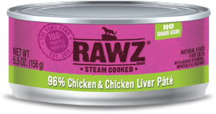 Rawz Cat 96% Chicken & Chicken Liver Pate Rawz Cat 96% Chicken & Chicken Liver Pate