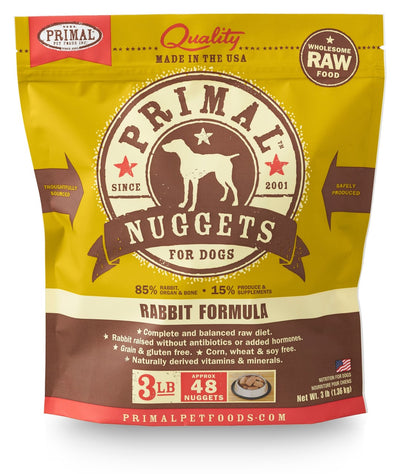 Primal Raw Frozen Rabbit Formula Primal Raw Frozen Rabbit Formula