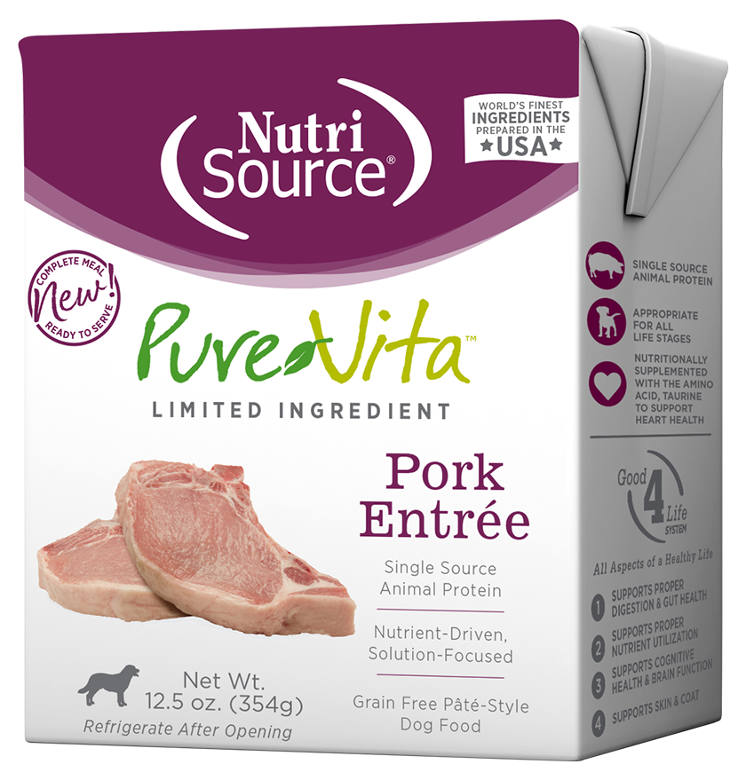 Pure Vita Grain-Free Pork Entree
