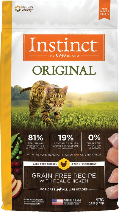 Nature's Variety Instinct Cat Grain-Free Original Chicken Recipe