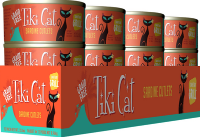 Tiki Cat Grill Sardine Cutlets Tiki Cat Grill Sardine Cutlets