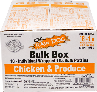 OC Raw Chicken & Produce OC Raw Chicken & Produce