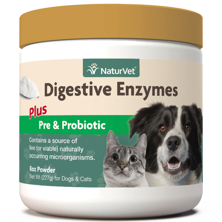 NaturVet Digestive Enzymes & Probiotics