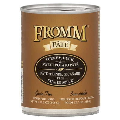 Fromm Grain-Free Turkey, Duck & Sweet Potato Pate Fromm Grain-Free Turkey, Duck & Sweet Potato Pate