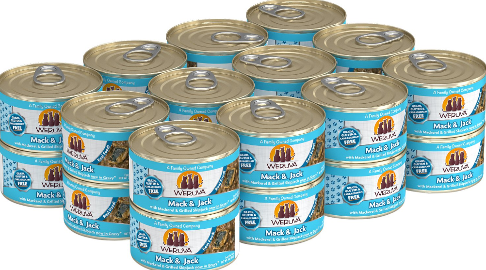 Weruva Cat Grain-Free Mack and Jack with Mackerel & Grilled Skipjack