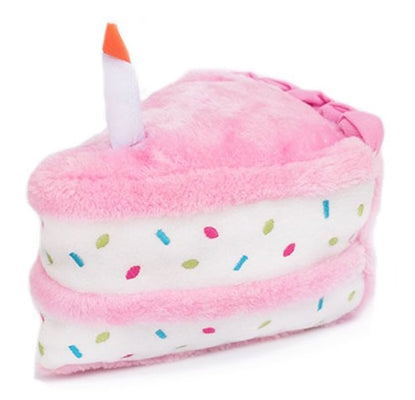 Zippy Paws Birthday Cake Toy