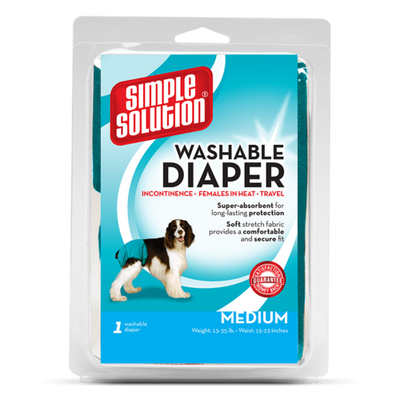Simple Solution Large Washable Diaper for Dogs Simple Solution Large Washable Diaper for Dogs
