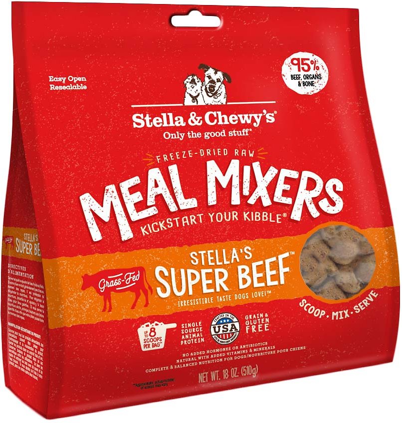 Stella & Chewy's Freeze-Dried Meal Mixers Stella's Super Beef