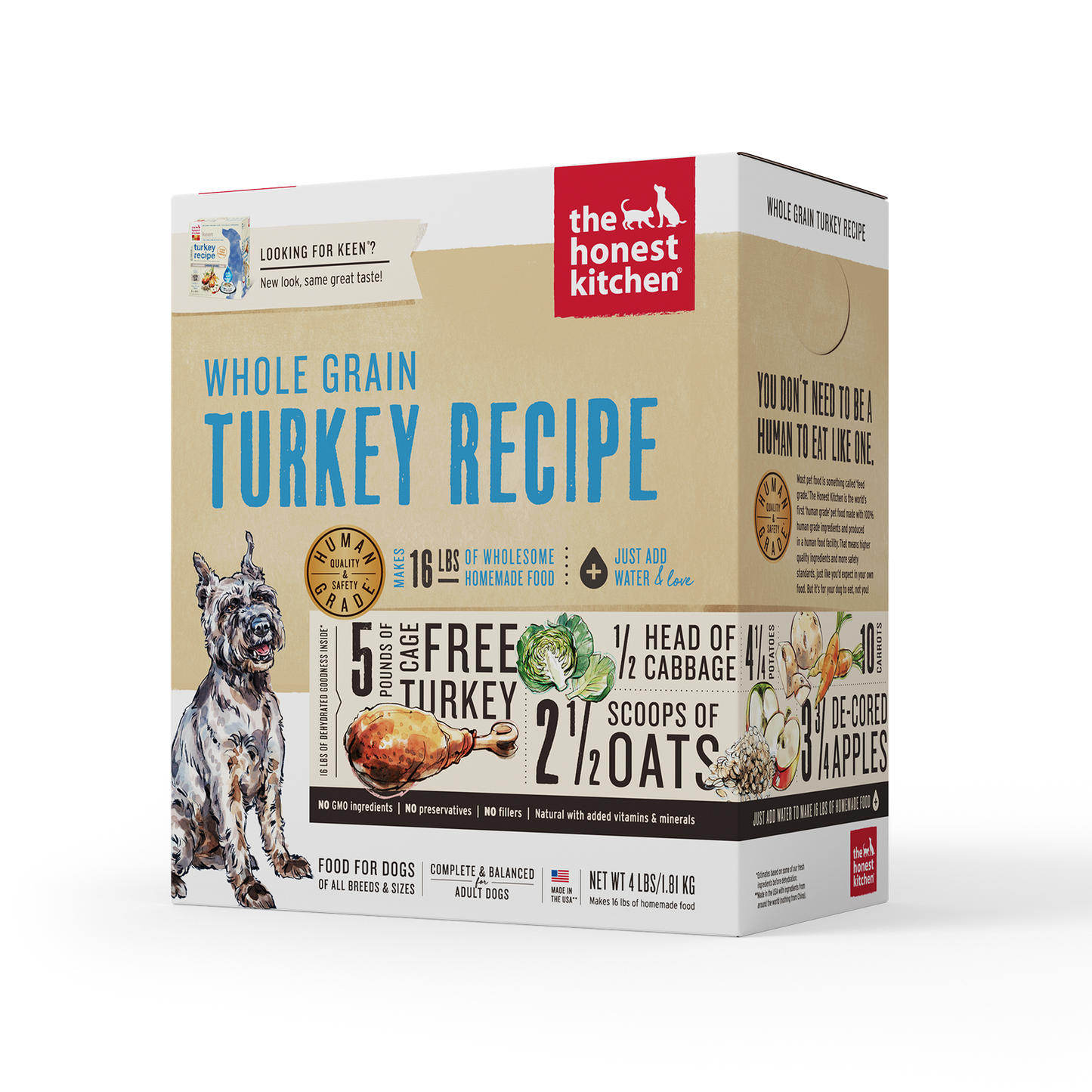 Honest Kitchen Whole Grain Turkey Recipe