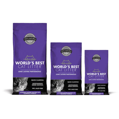 Worlds Best Multi-Cat Lavender Scented Litter Worlds Best Multi-Cat Lavender Scented Litter