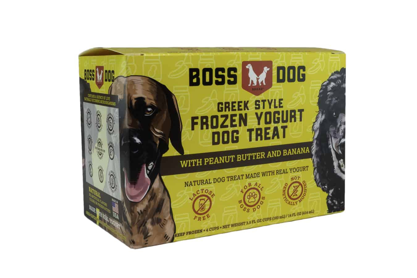 Boss Dog Greek Style Yogurt Peanut Butter Banana