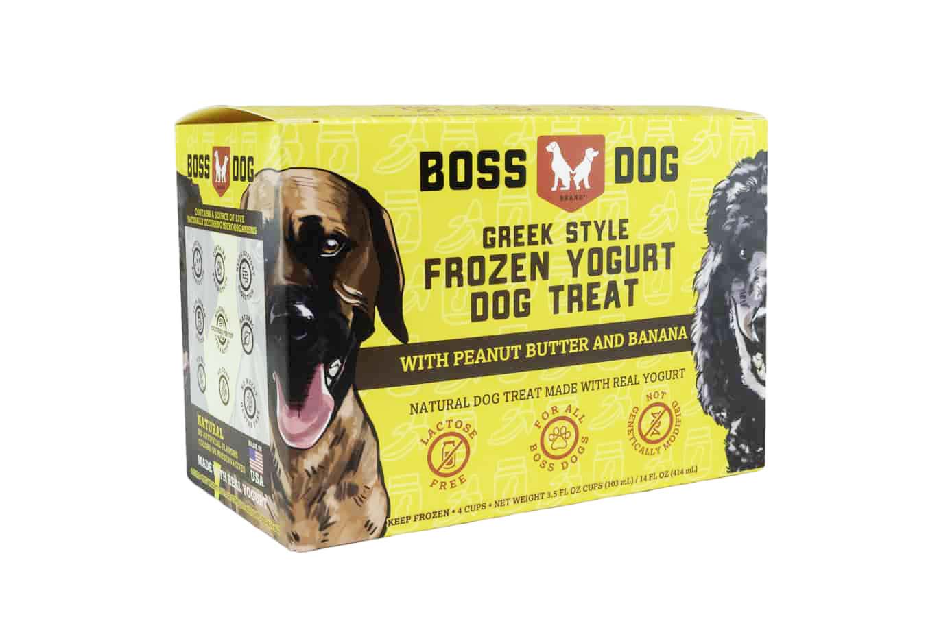 Boss Dog Greek Style Yogurt Peanut Butter Banana