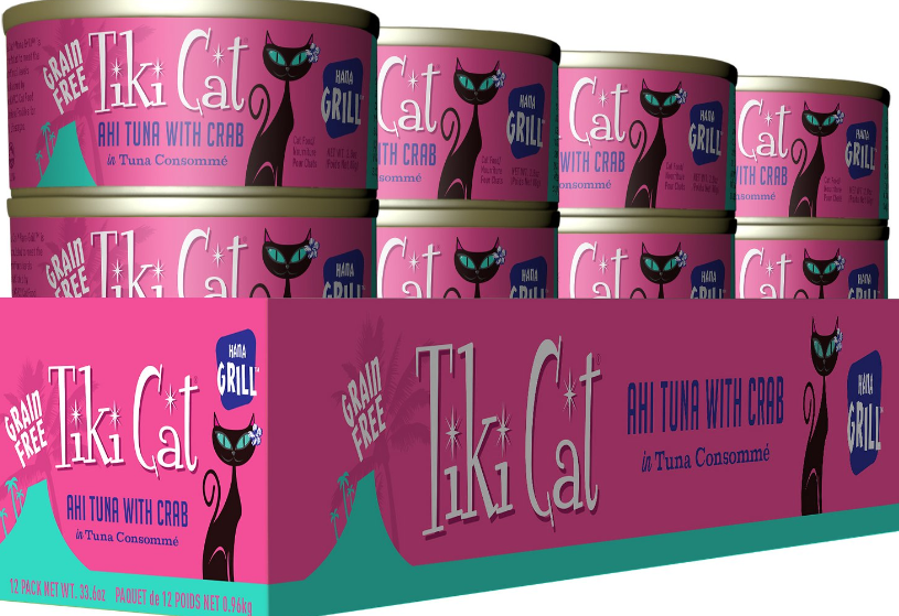 Tiki Cat Grill Ahi Tuna and Crab Recipe in Broth