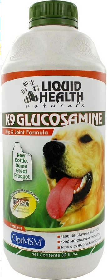 K9 glucosamine clearance