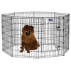 Midwest Black 8 Panel Exercise Pen Midwest Black 8 Panel Exercise Pen
