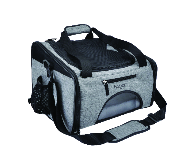 Bergan Booster Pet Carrier Heather Grey
