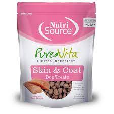 Pure Vita Skin & Coat Treats Dog 6 oz.