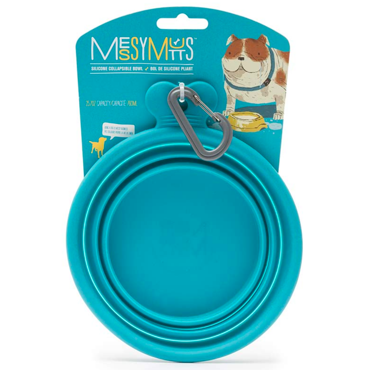 Messy Mutts Collapsible Travel Bowl