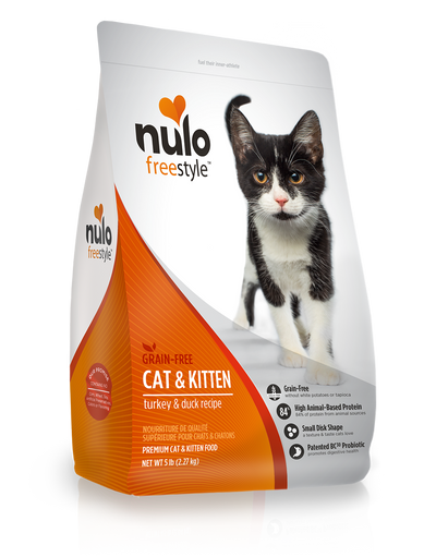 Nulo Grain-Free Cat & Kitten Turkey & Duck Nulo Grain-Free Cat & Kitten Turkey & Duck